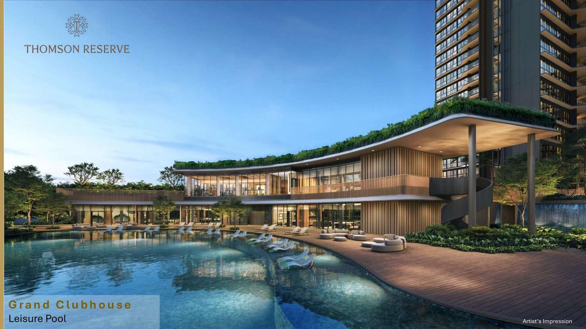Grand Clubhouse Leisure Pool — Artist's Impression